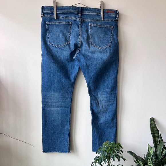 Gently Worn Pilcro and the Letterpress by Anthropologie Slim Straight Jeans - Picture 9 of 13